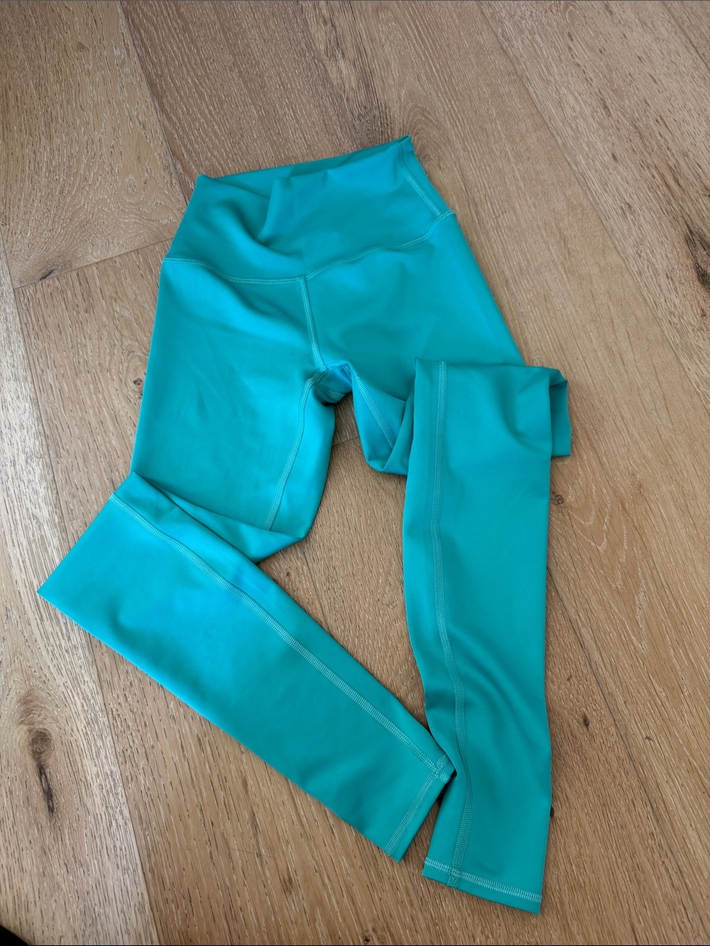 ALO Yoga Teal High-Waist Leggings